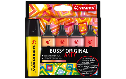 STABILO BOSS ORIGINAL Textmarker ARTY