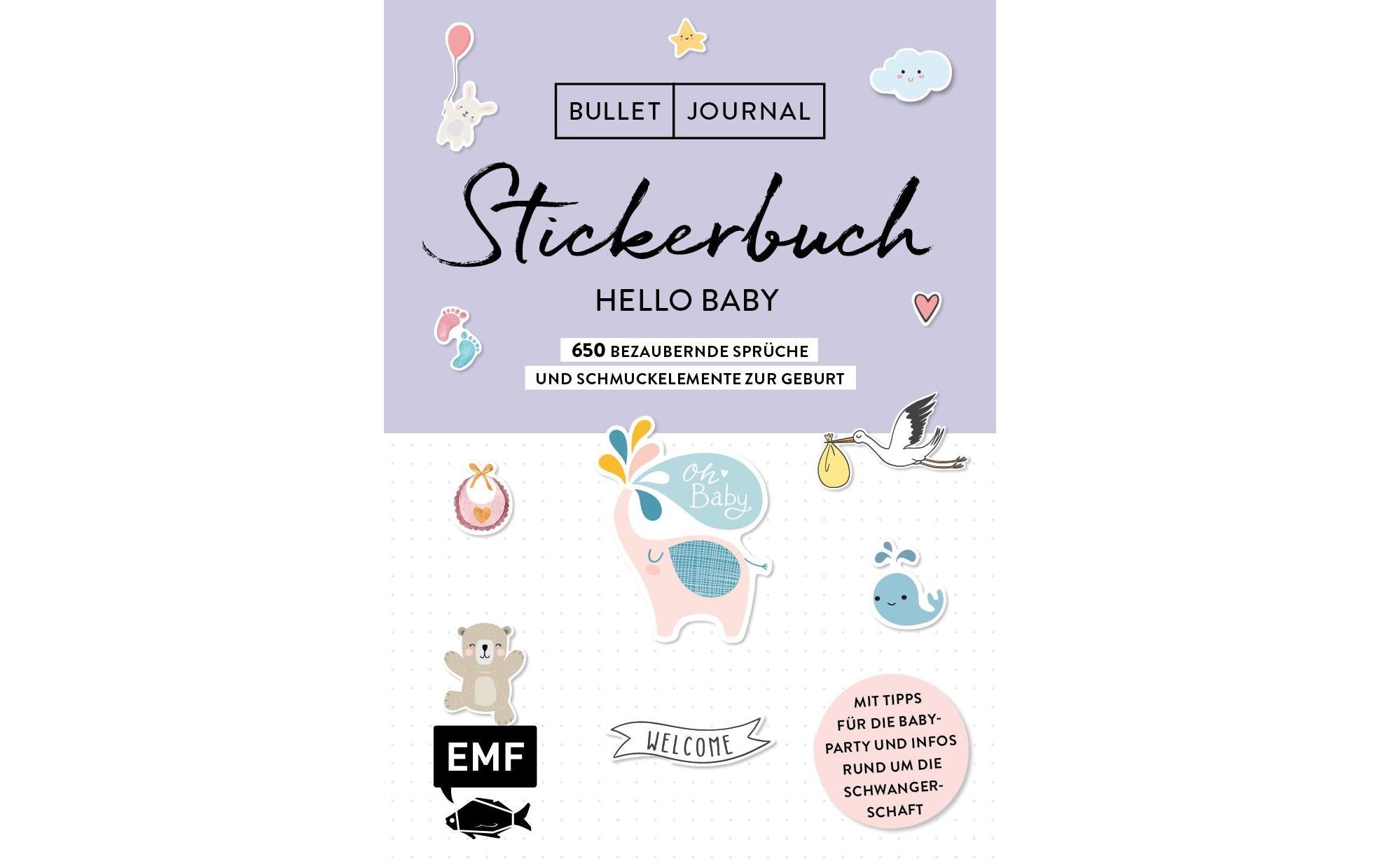 EMF, Stickerbuch Hello Baby 650 Stück