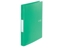 VON | Ringbuch A4 mit 2 Ringen, PP | grün