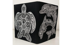 TATARUGA Mappe A4, Delfine+Schildkröte