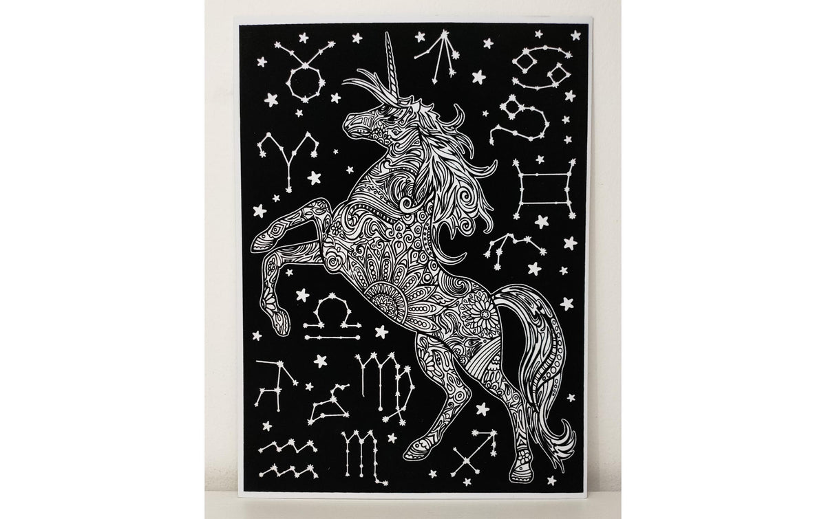 TATARUGA Samtbild A3, Einhorn