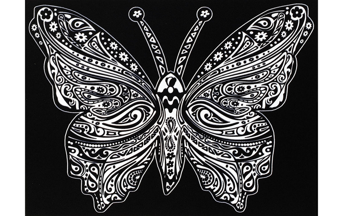 TATARUGA Samtbild A4, Schmetterling