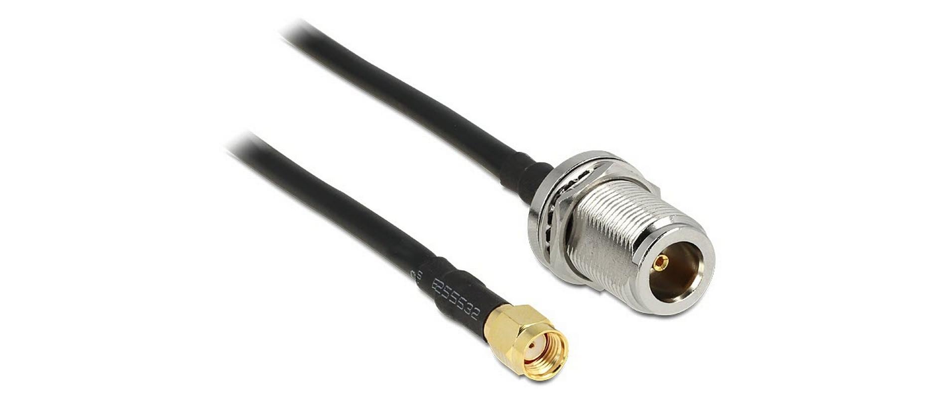 Delock Antennenkabel RP-SMA Stecker
