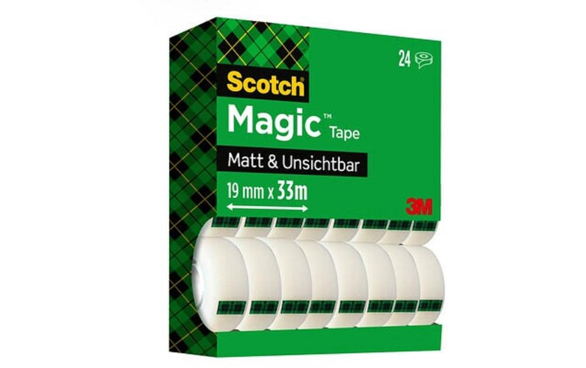 Scotch, Klebeband Magic 1.9 cm x 33 m 24 R