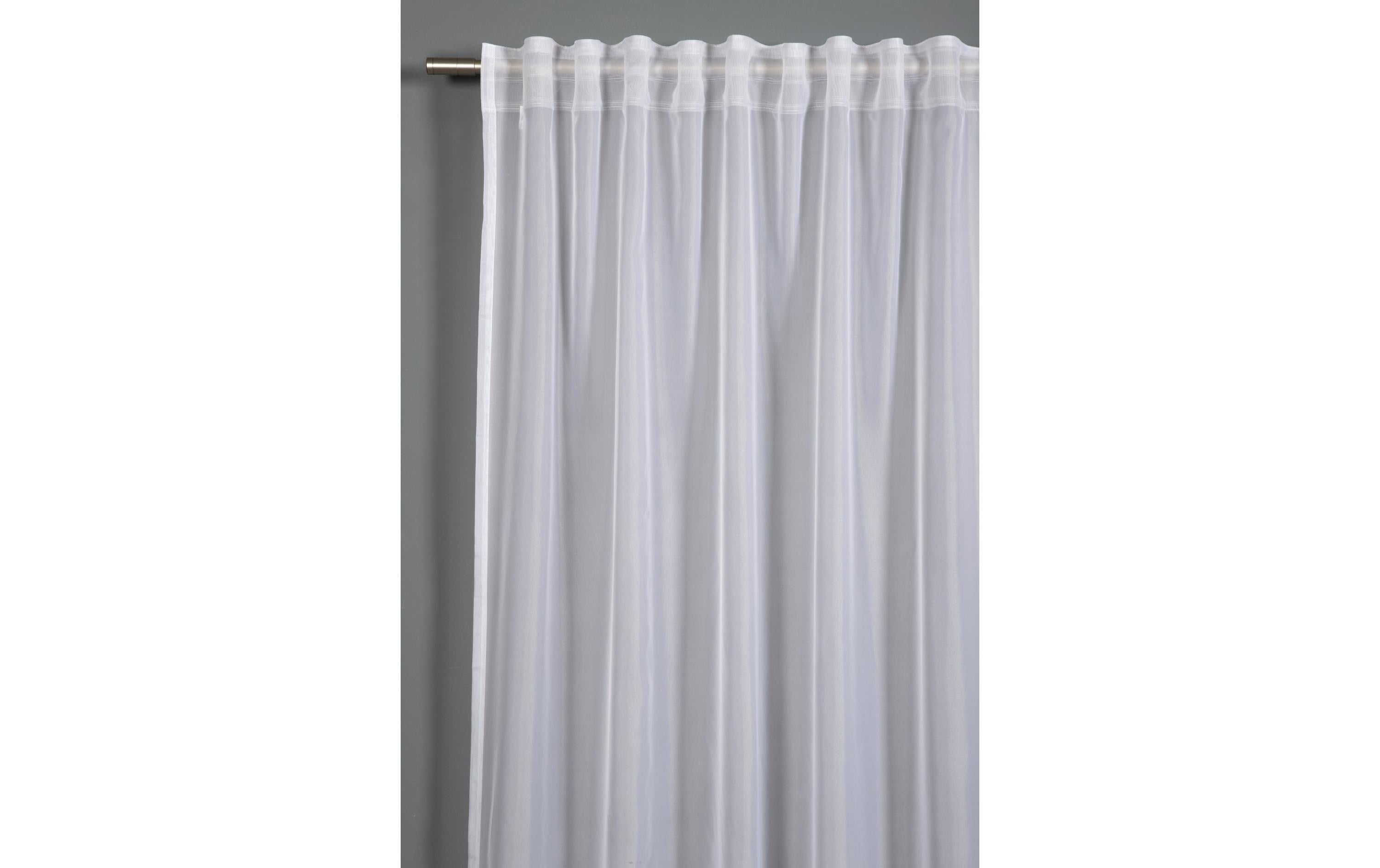 Gardinia, Tagvorhang Voile Uni 300 cm x 245