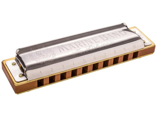 Hohner | Marine Band 1896 D-Dur | Mundharmonika, diatonisch