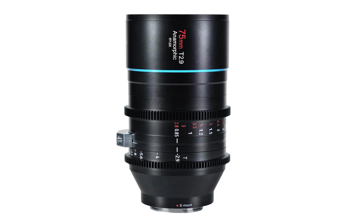 Sirui 75mm T2.9 1.6x Anamorphic lens