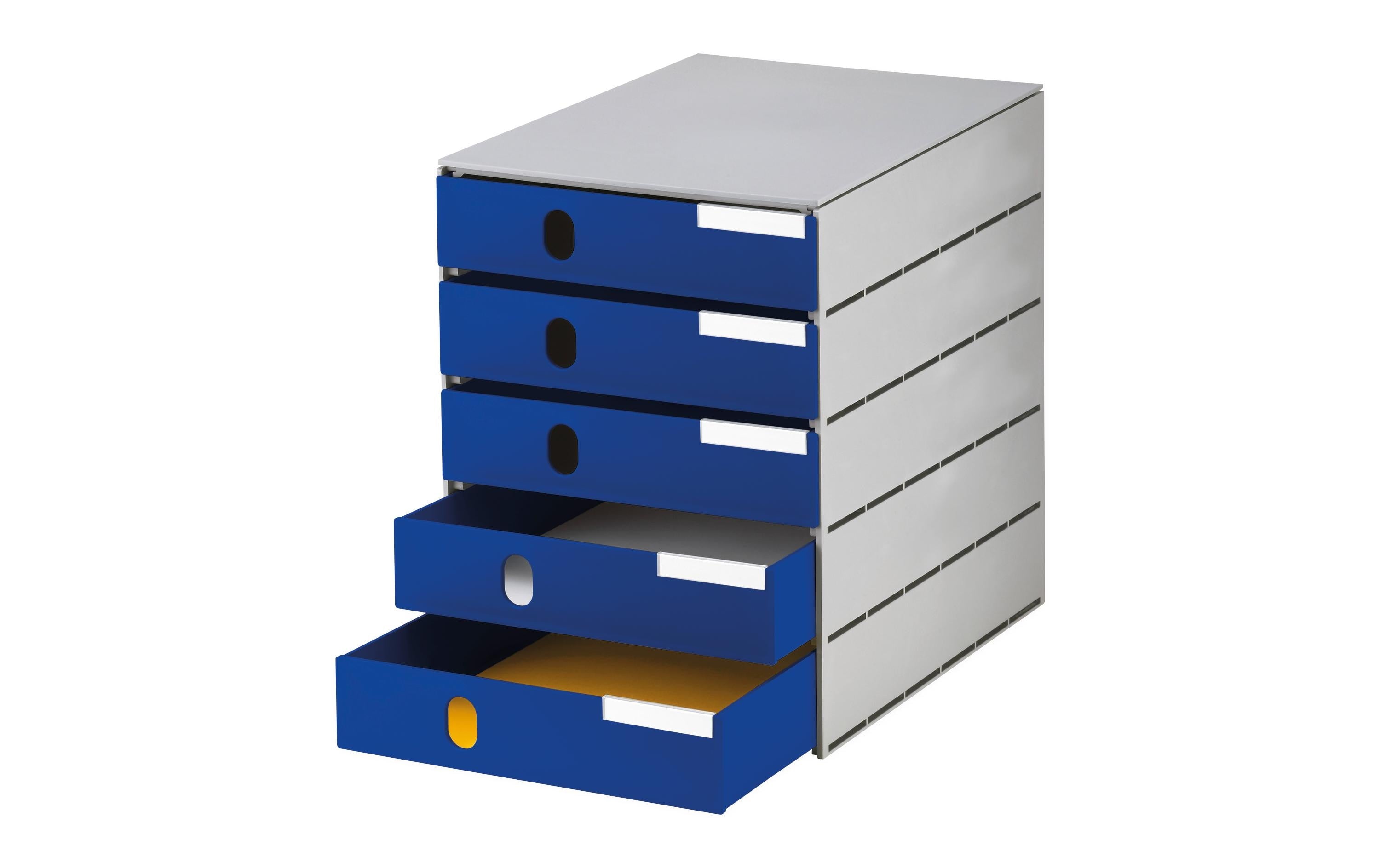 Styroval pro Box mit 5 Schubladen geschl.