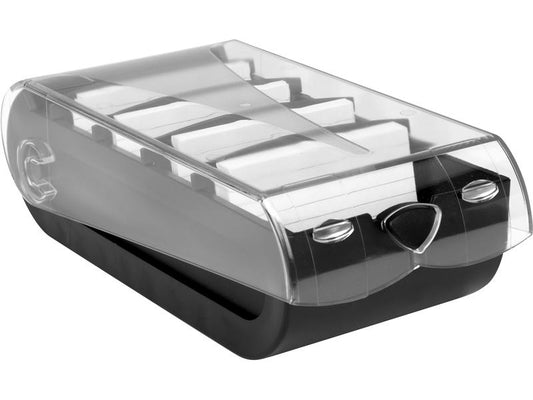 Biella | Karteibox Bunny A8 100 Karten, Schw | Inkl. 5 Trennstege, 100 Karten