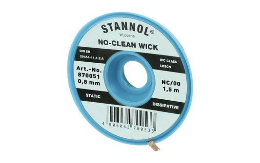 Stannol NC-BB Entlötlitze 0.8mm x 1.5m