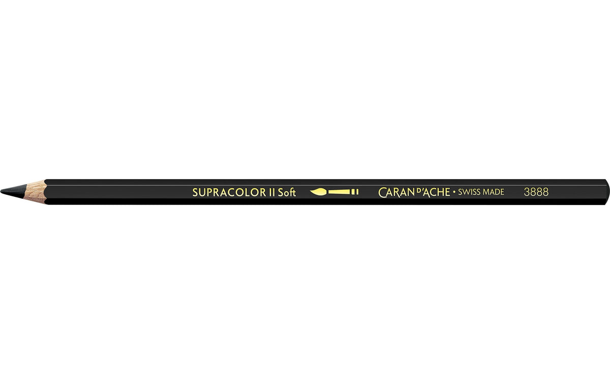 Caran d'Ache, Farbstifte Supracolor Schwarz