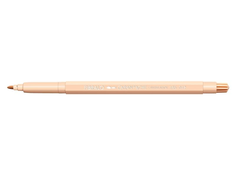 Caran d'Ache | Caran dAche Filzstift Fibralo | 1 Stück, Hautfarbe