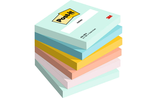 Post-it | 3M Post-it Notes, beachside | 6 Blöcke à 90 Blatt, 76 x 76 mm
