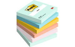 Post-it | 3M Post-it Notes, beachside | 6 Blöcke à 90 Blatt, 76 x 76 mm