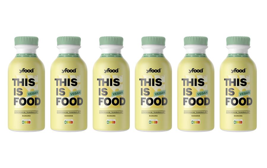 YFood Vegane Trinkmahlzeit Banana