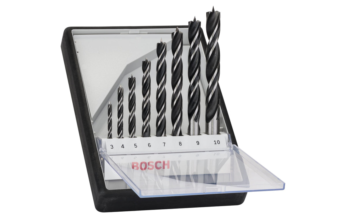 Bosch Professional 8-tlg. Holzspiralbohrer