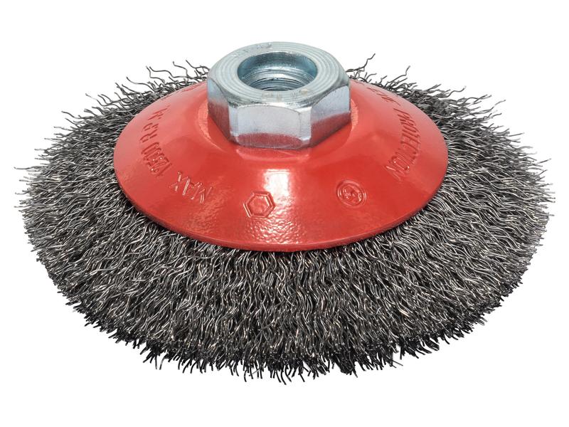 Bosch Professional | Kegelbürste 100 mm | gewellter Stahldraht