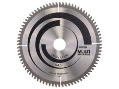 Bosch Professional | Kreissägeblatt | Multi Material, 210x30x2,5mm 80