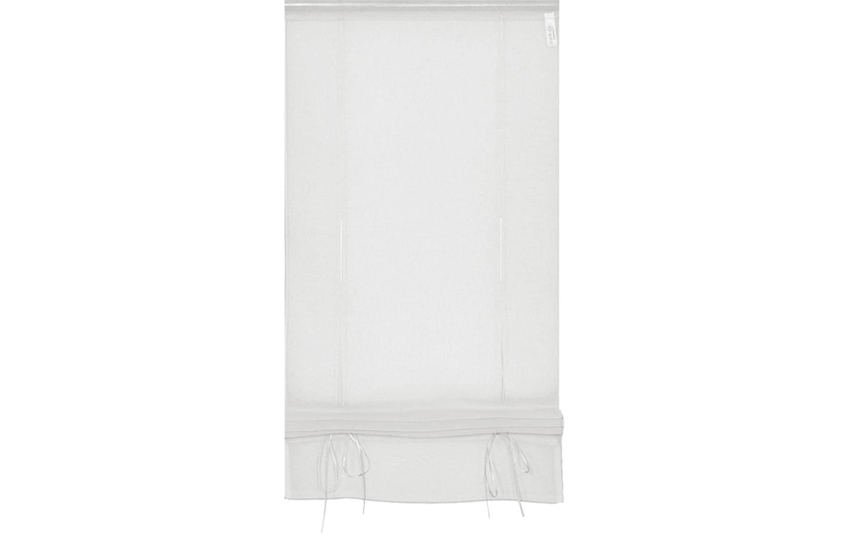 Hubatka, Tagvorhang Uni 45 cm x 130 cm, Wei