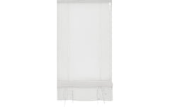 Hubatka, Tagvorhang Uni 45 cm x 130 cm, Wei