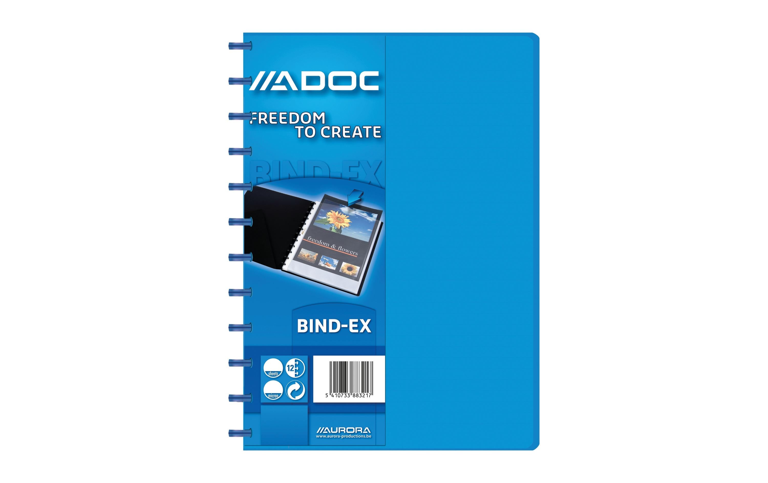 Adoc Sichtbuch Bind-Ex Transparent