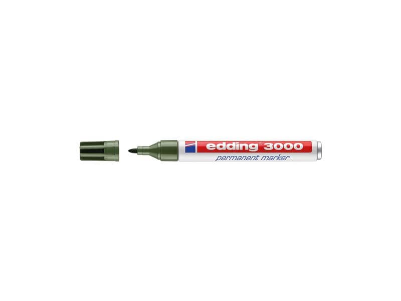 edding | Permanent-Marker 3000 | Olivgrün