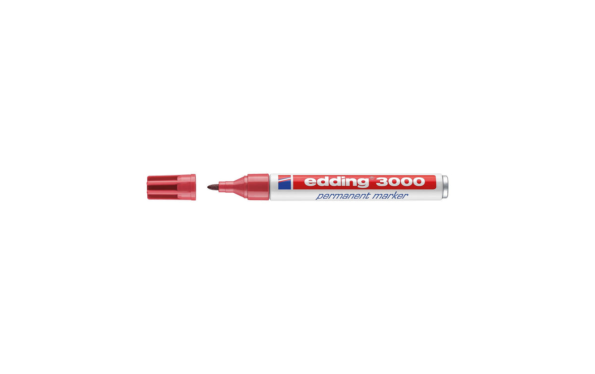 edding, Permanent-Marker 3000 Kaminrot
