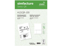 Simplex | Simfacture Swiss QR FSC, 500 Stk | 90 g/m², 500 Blatt