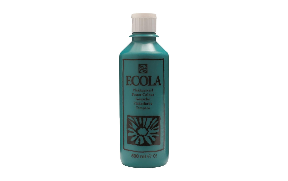 Talens, Plakatfarbe Ecola 500 ml, dunkelgrü