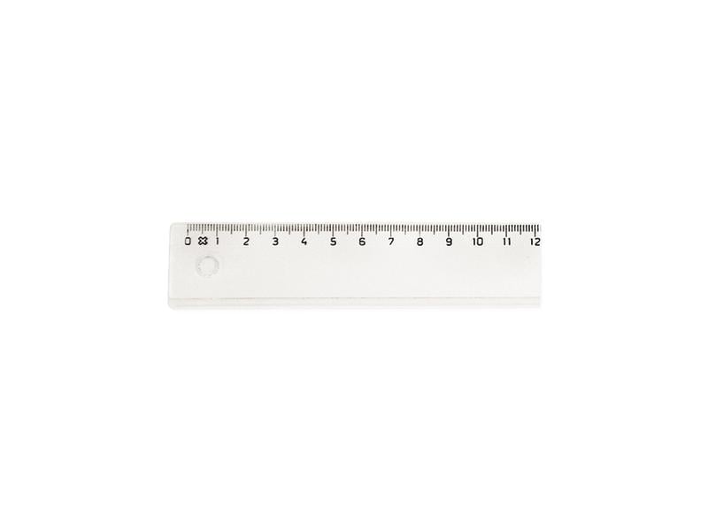 Büroline | Flachlineal | Skala 20 cm