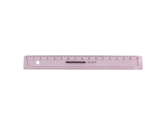 Rumold | Flachlineal | Skala 17 cm Masse (LxBxH): 172 x 21 x 2mm