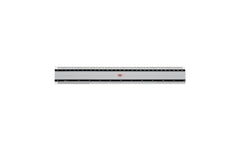 M+R Flachlineal Aluminium