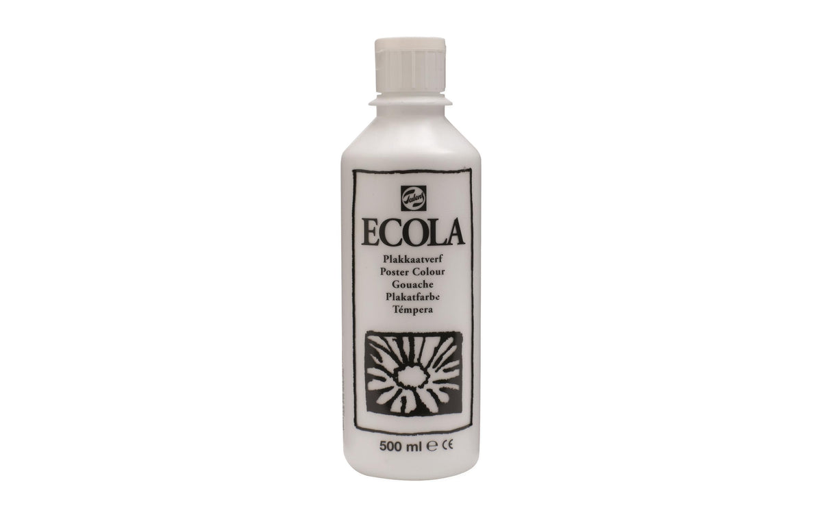 Talens, Plakatfarbe Ecola 500 ml, weiss