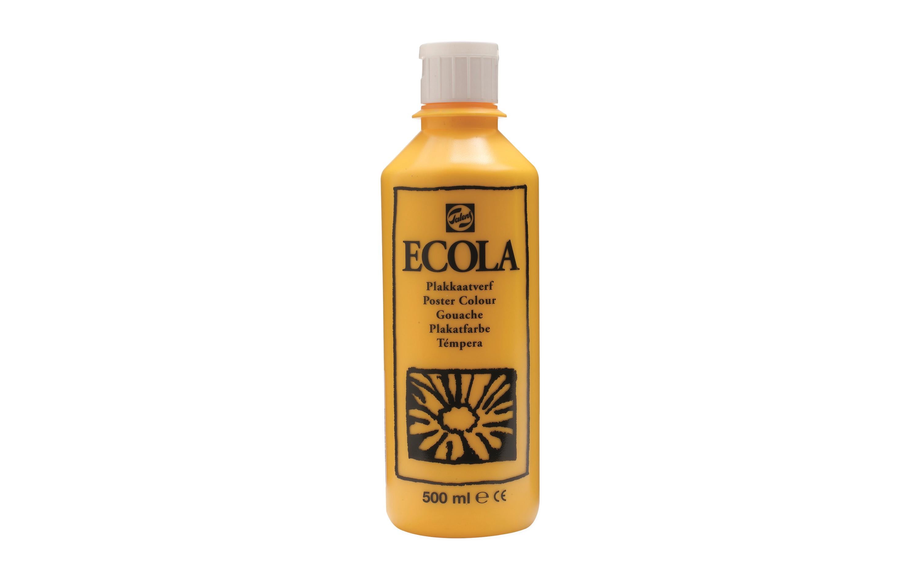Talens, Plakatfarbe Ecola 500 ml, dunkelgel