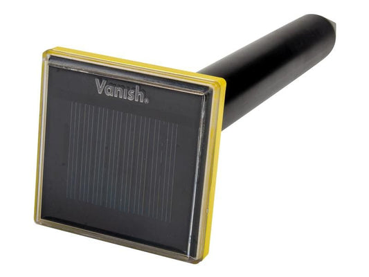 VanishTM | Vanish Solar-Maulwurfvertreiber MVT-2 | Vertreibt Maulwürfe und Wühlmäuse ohne Gift