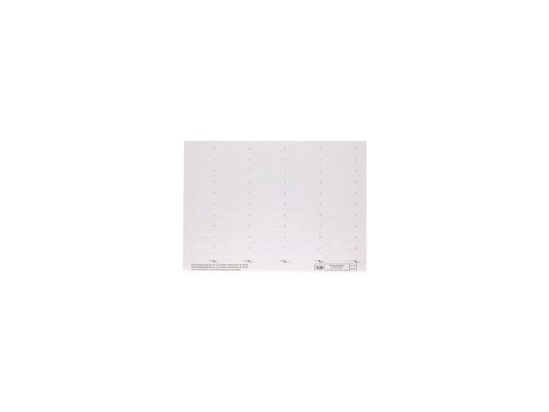 Elba | Beschriftungsschildchen 83582 | weiss, 1 Bogen