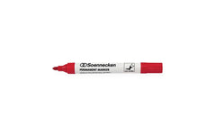 Soennecken, Permanent-Marker Rot, 10 Stück