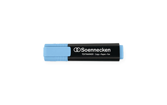 Soennecken, Textmarker Blau