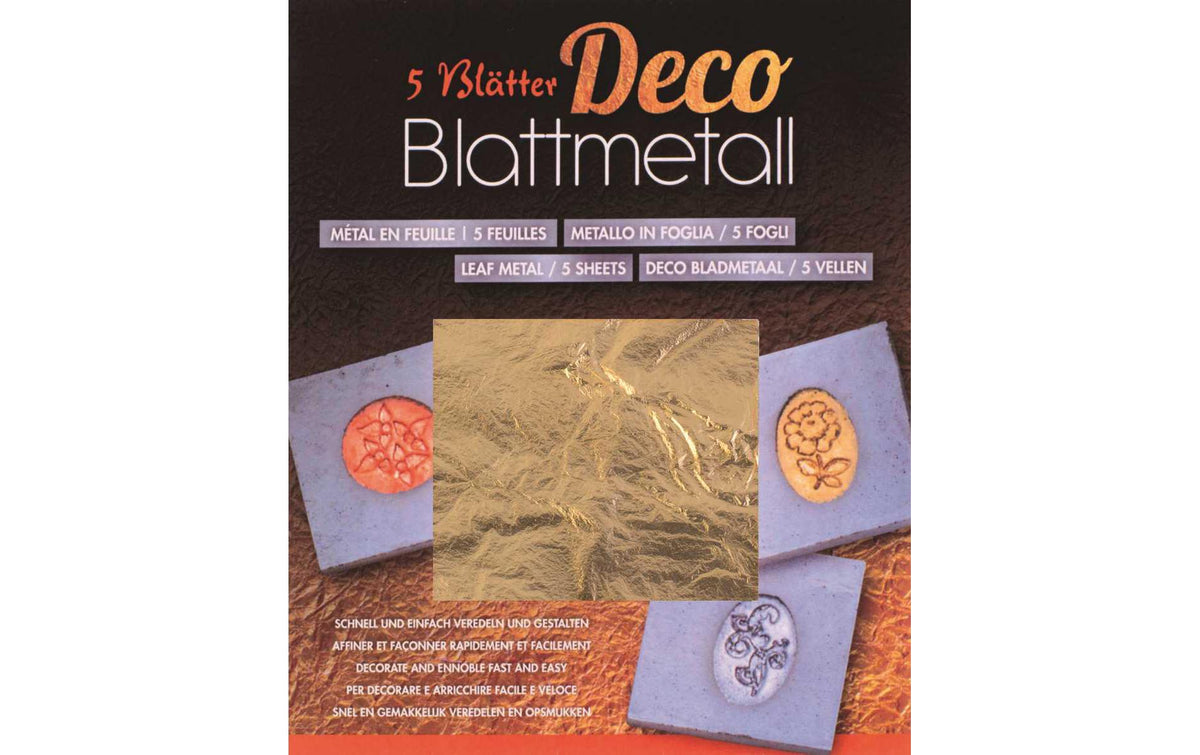 Glorex Blattmetall goldfarben