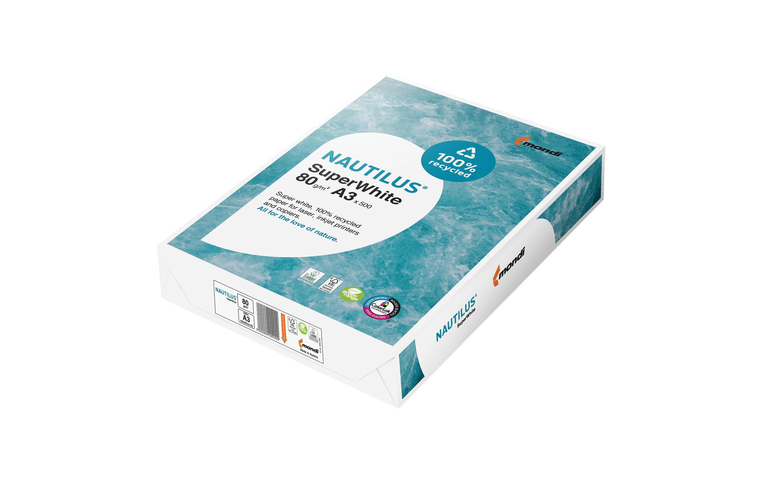 Nautlius Kopierpapier Super White