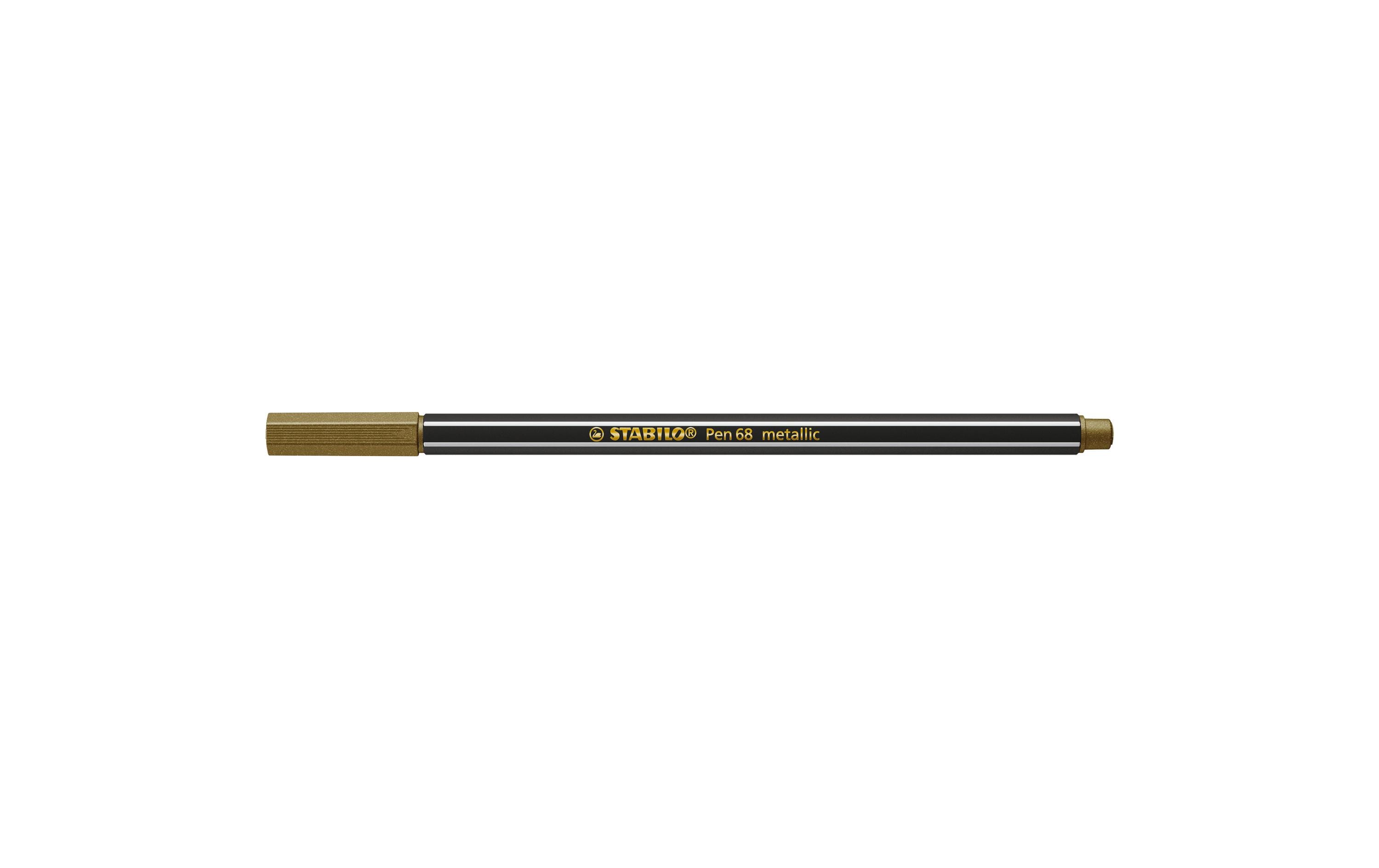 STABILO, Fasermaler Pen 68 Gold metallic