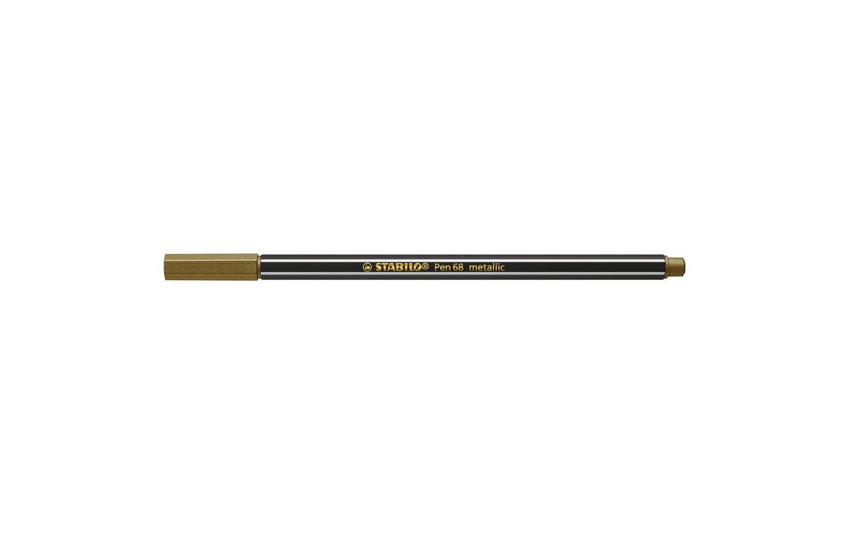 STABILO, Fasermaler Pen 68 Gold metallic