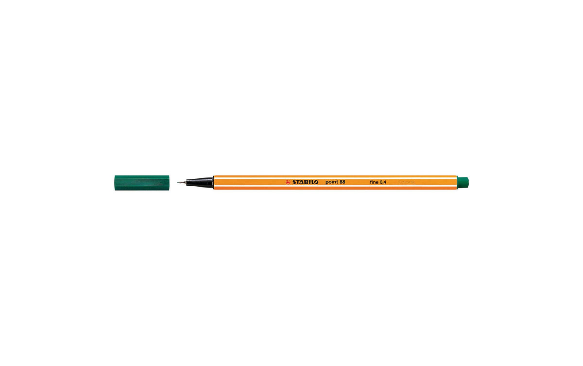 STABILO, Fineliner point 88 Tannengrün