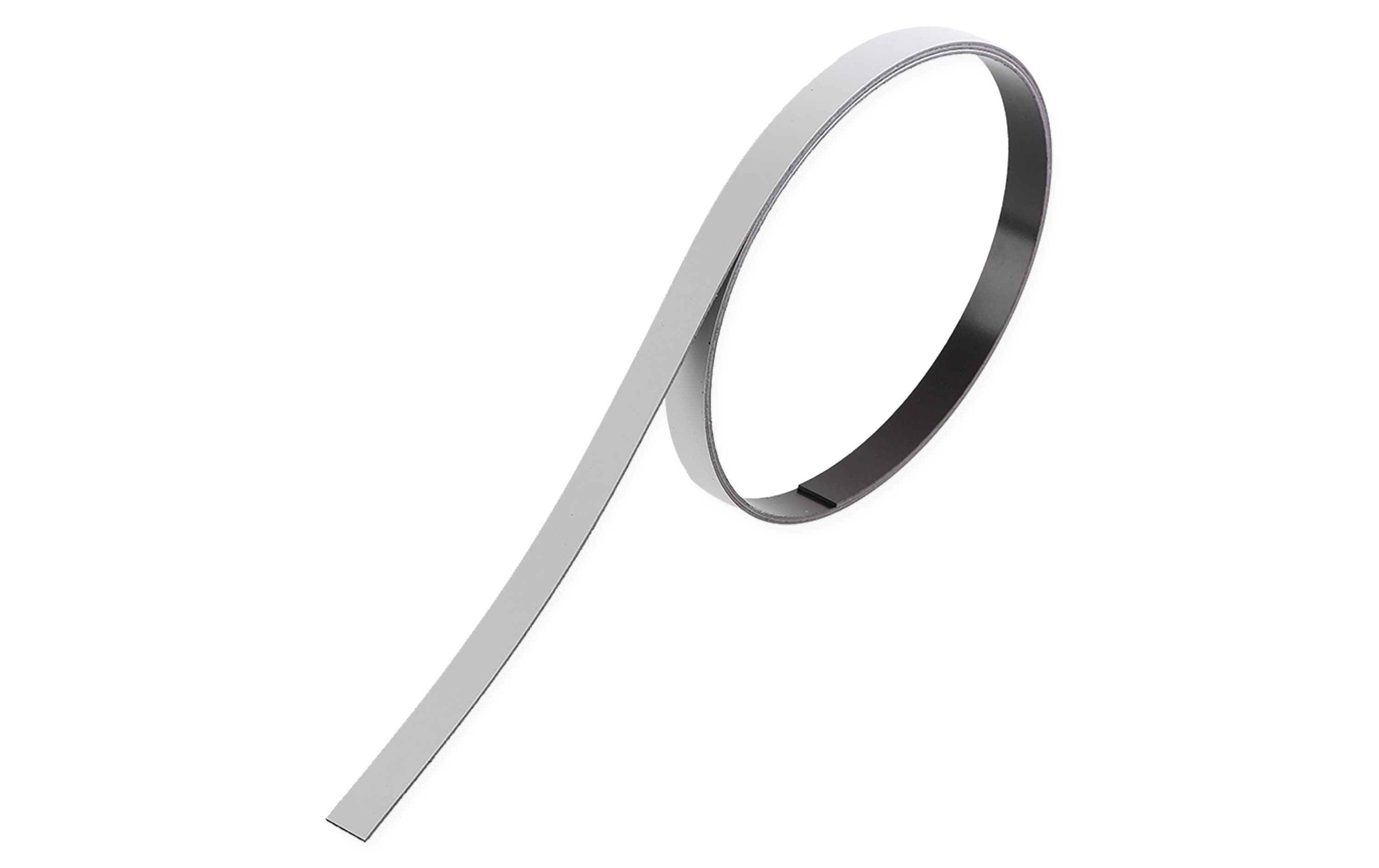 Berec, Magnetband 10 mm x 1 m, Grau