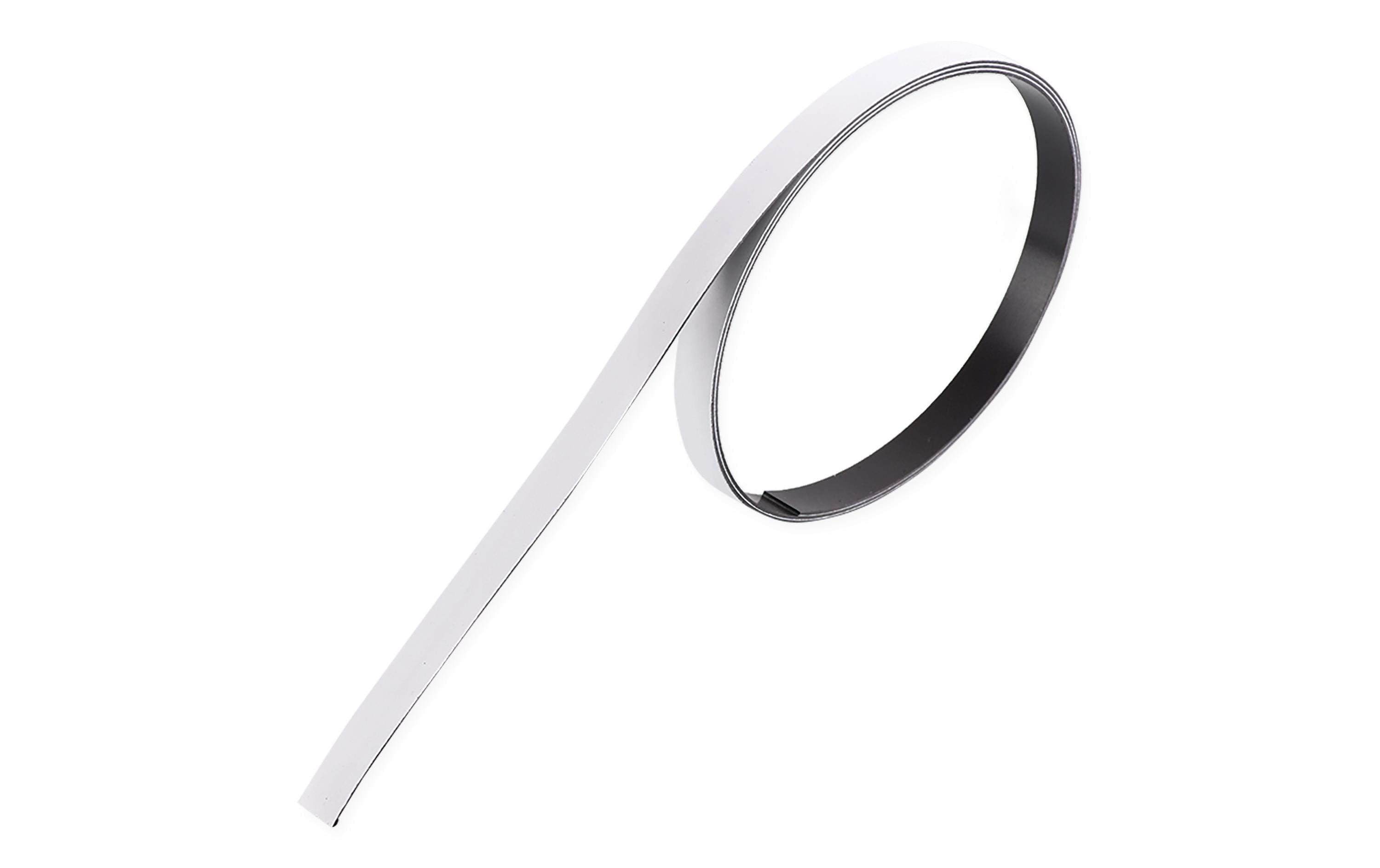 Berec, Magnetband 10 mm x 1 m, Weiss