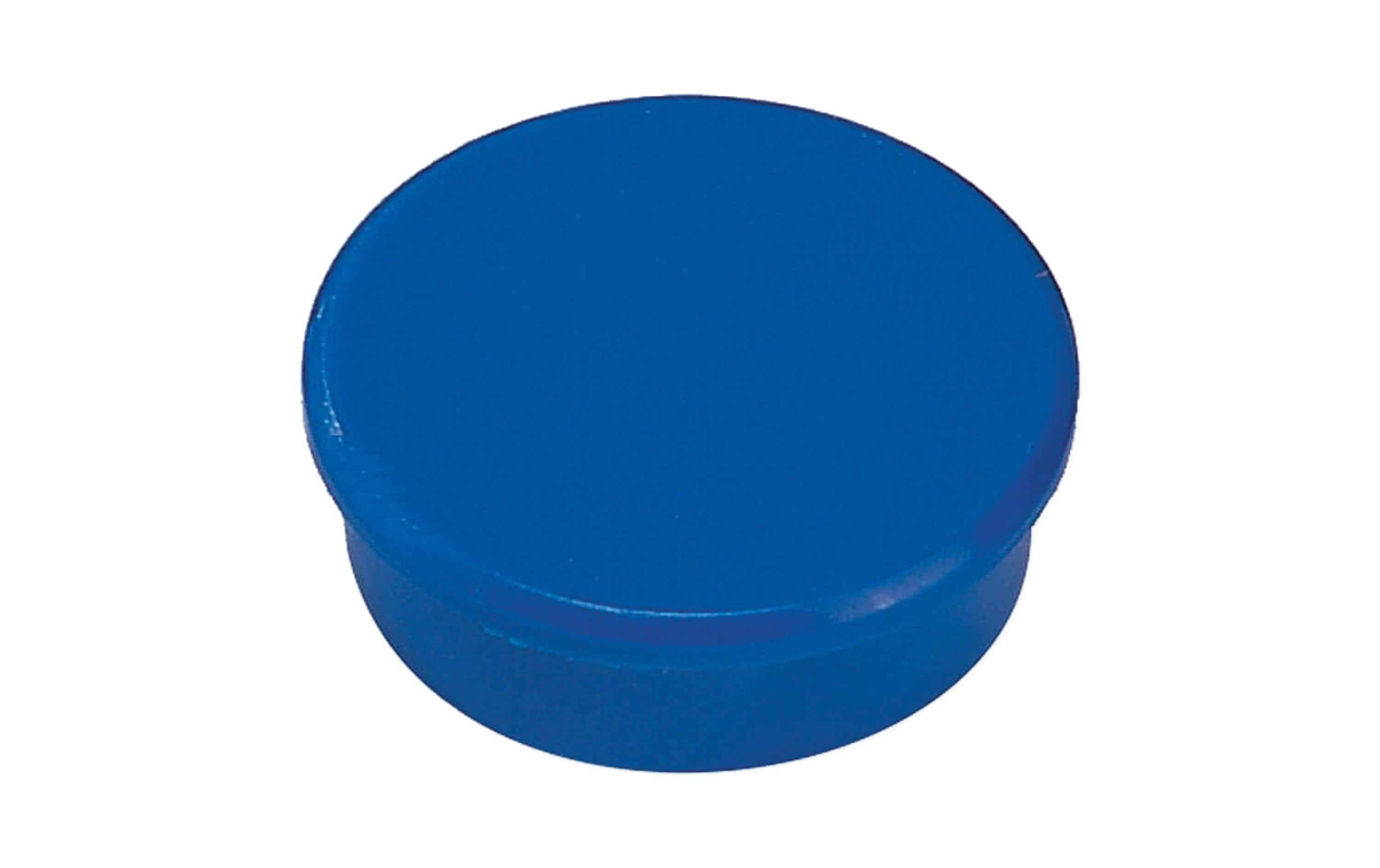 Berec, Haftmagnet Ø 20 mm, 10 Stück, Blau