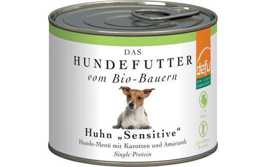 defu, Nassfutter Menü Sensitiv Bio Huhn, 20