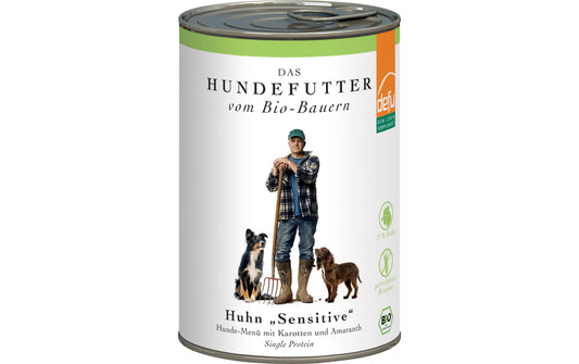 defu, Nassfutter Menü Sensitiv Bio Huhn, 41