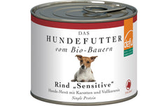 defu, Nassfutter Menü Sensitiv Bio Rind, 20