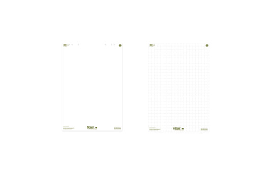 ursus green Flipchart Block Recycling